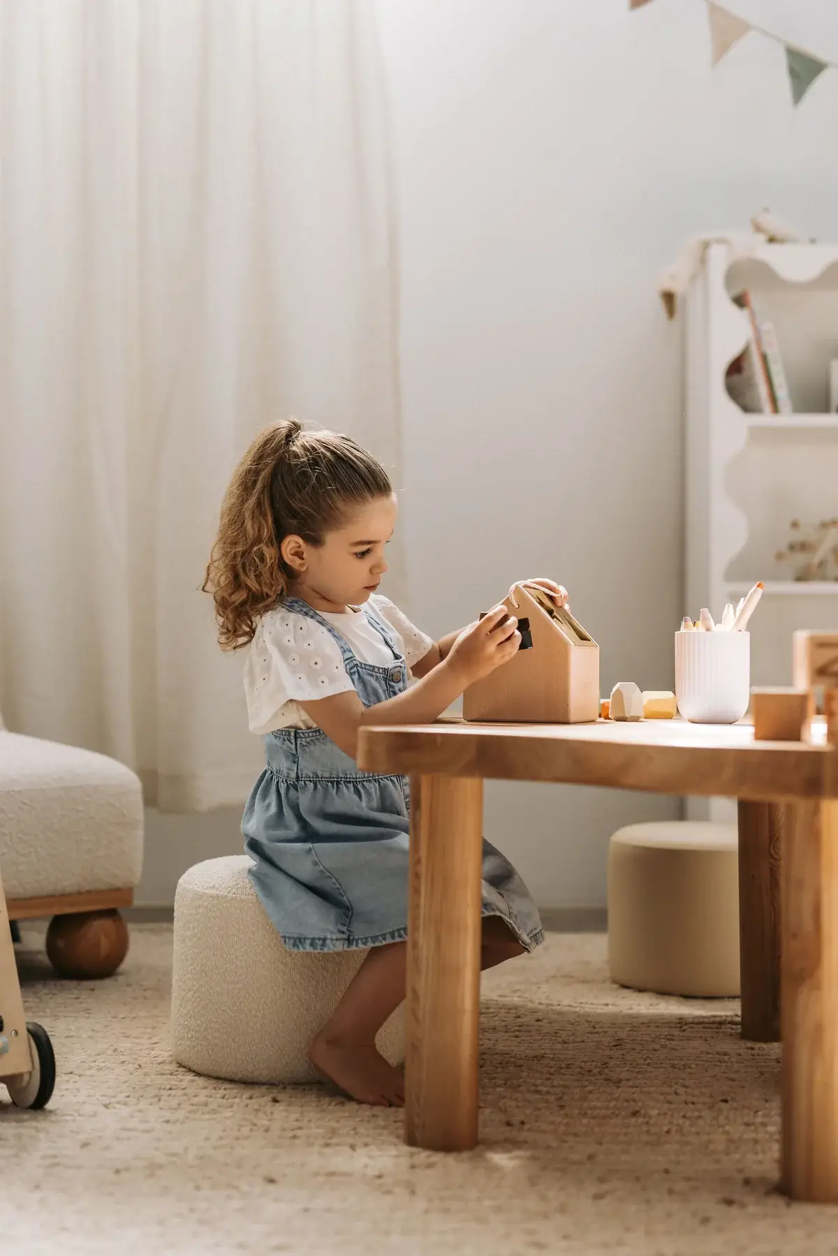 Mesa Orgânica Baby Wood
