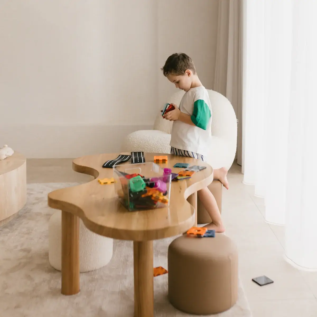 Mesa Orgânica Baby&Wood.co