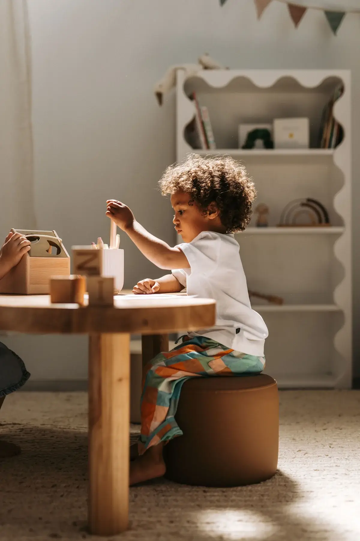 Mesa Orgânica Baby Wood