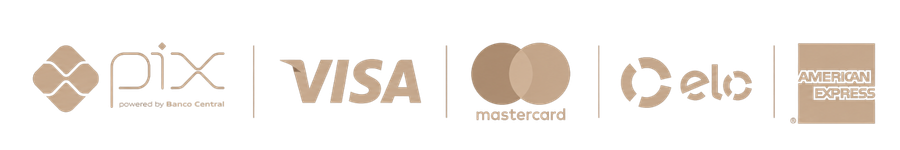 Formas de pagamento aceitas